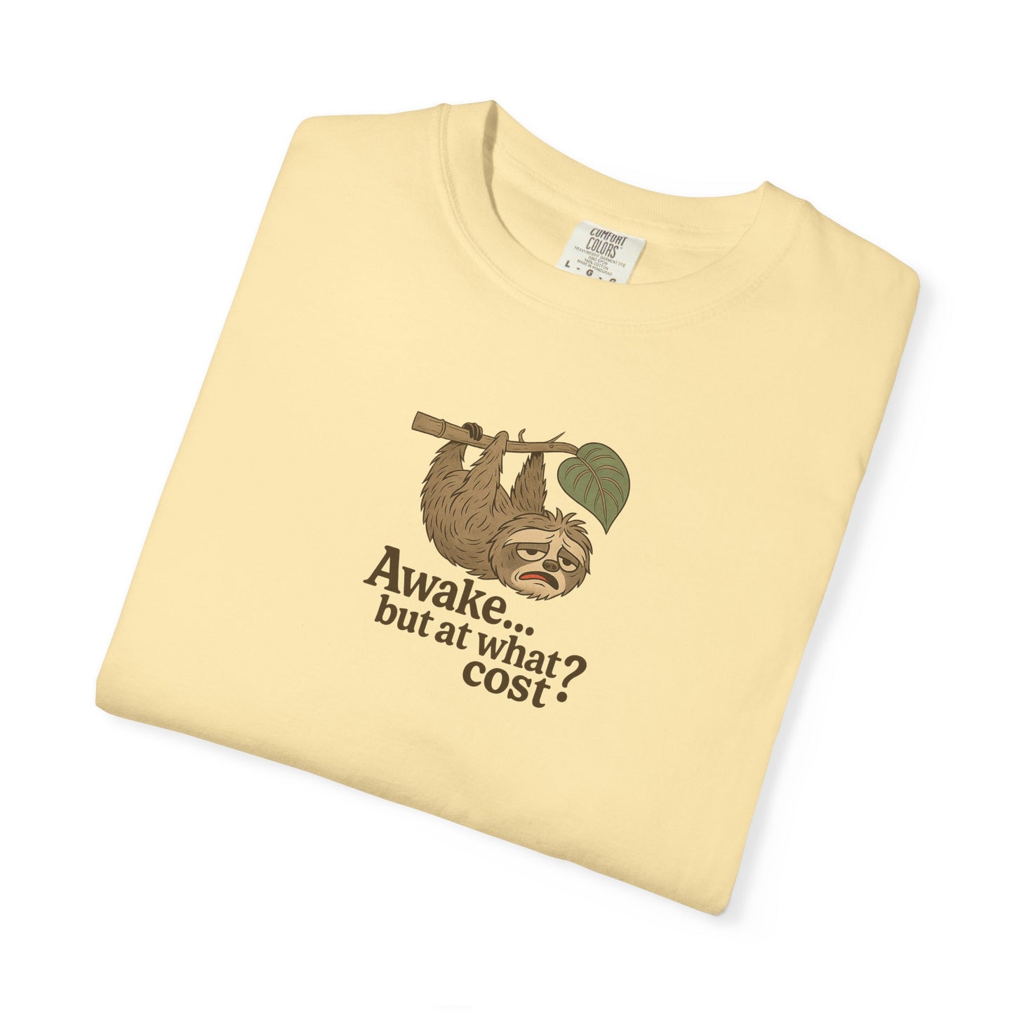 Graphic Tee: Awake... But At What Cost?