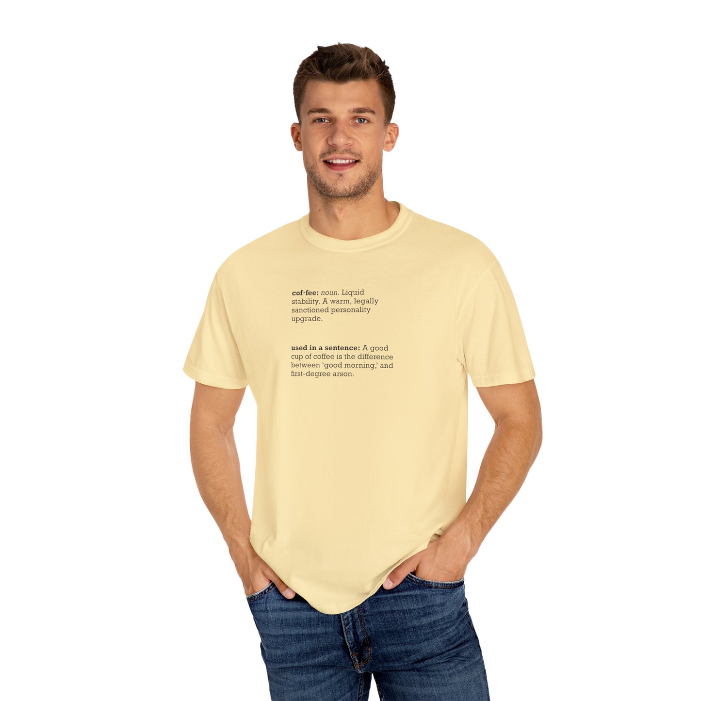 Vocab Lesson Tee: Coffee