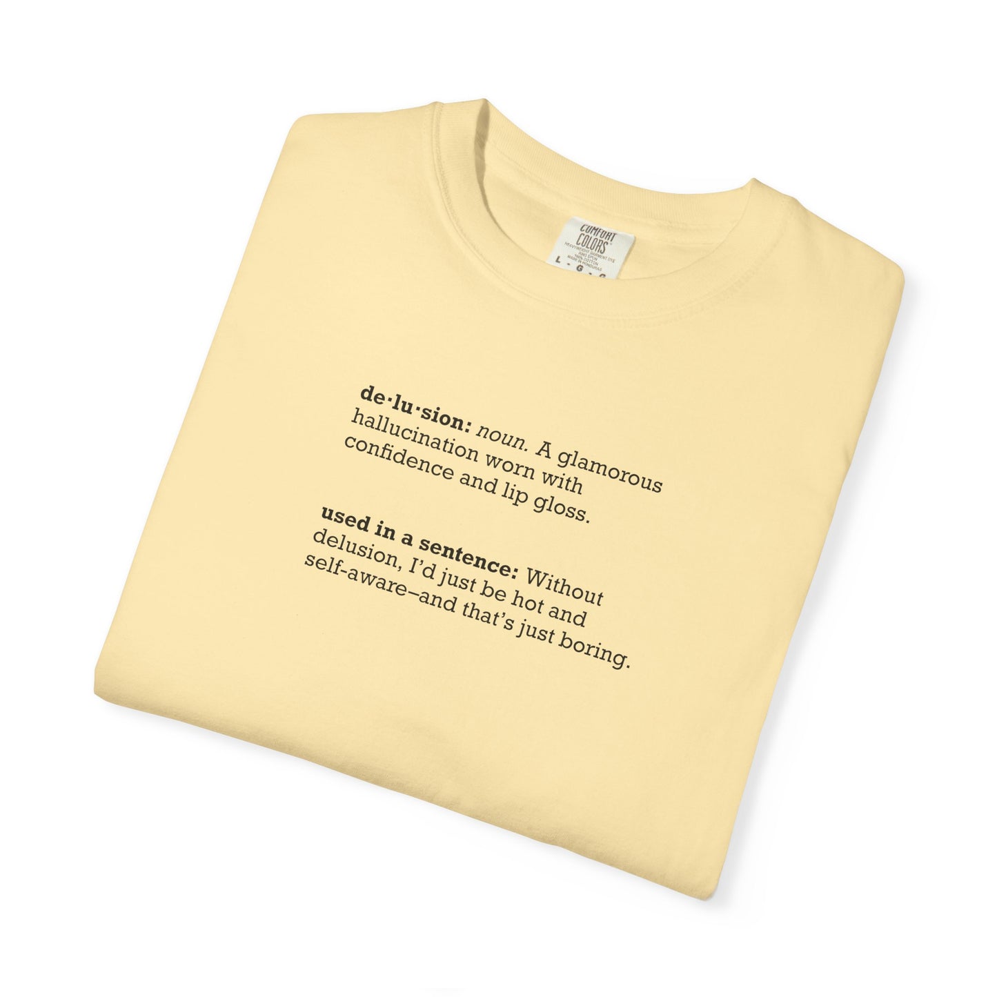 Vocab Lesson Tee: Delusion