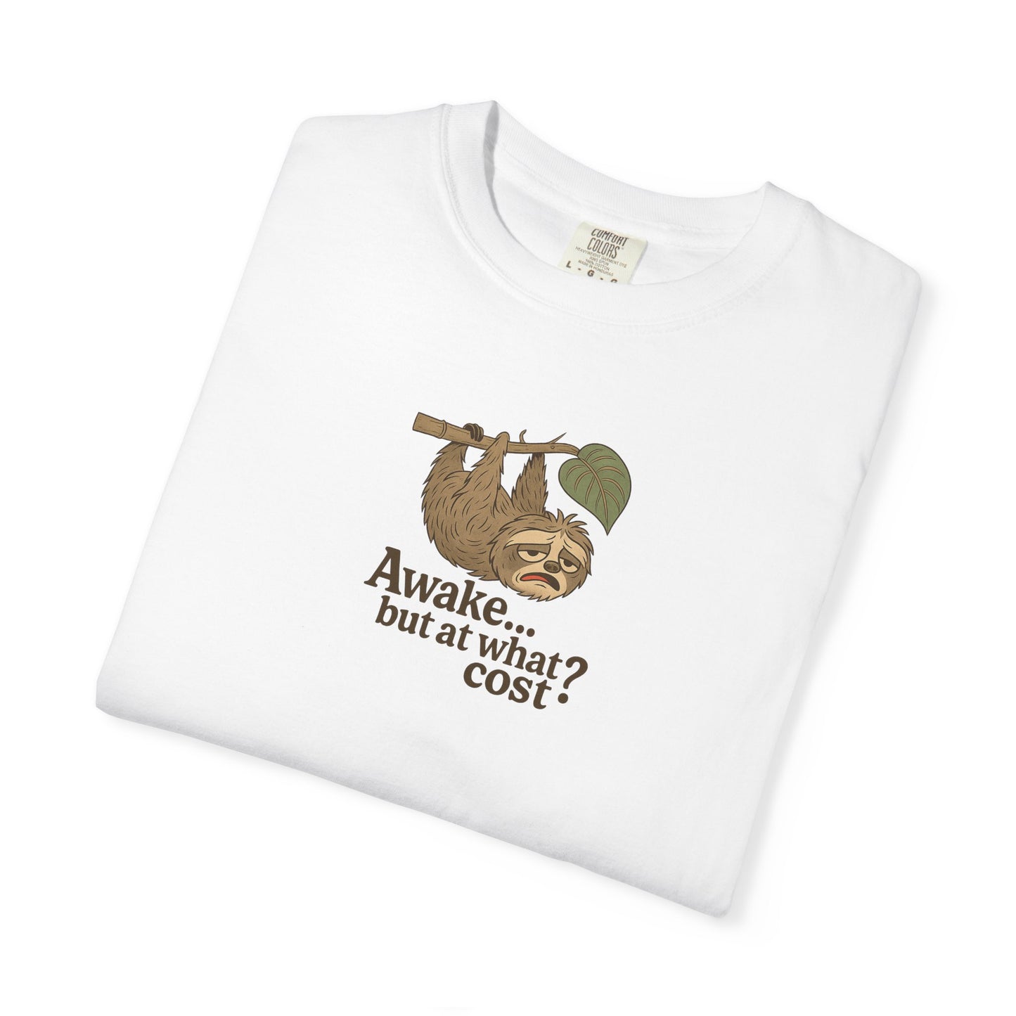 Graphic Tee: Awake... But At What Cost?